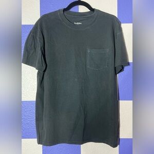 NWT Goodfellow 2-PACK Heavyweight Relaxed Fit Pocket T-Shirt Vintage Black